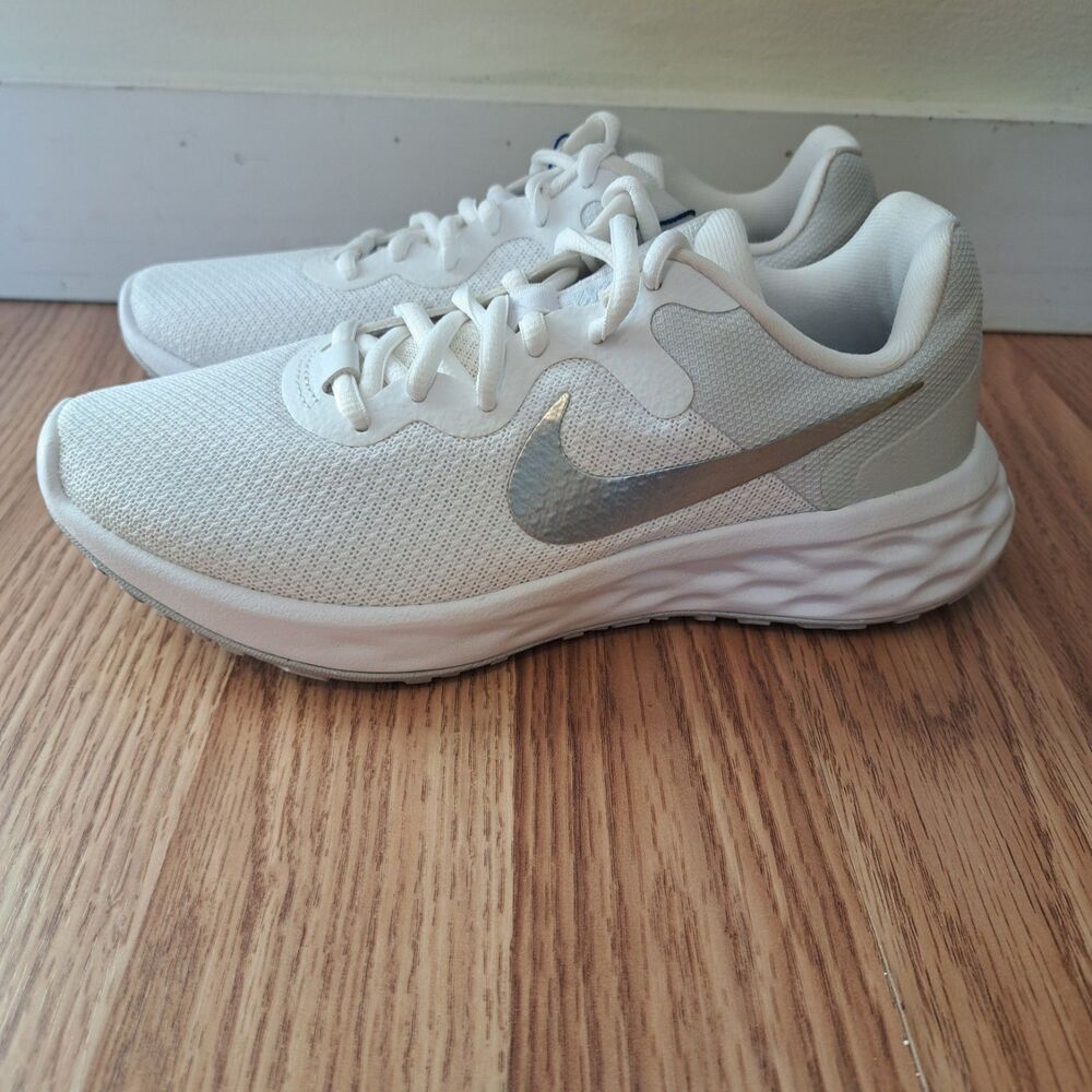 Nike Women's Revolution 6 NN Nature Running Shoe White DC3729 101 Size 5.5